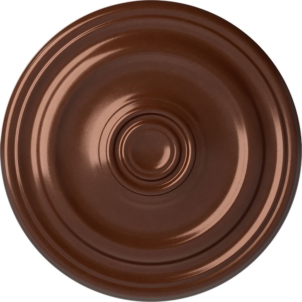 Ekena Millwork Kepler Traditional Ceiling Medallion (For Canopies up to 3 3/4"), 15 7/8"OD x 1 1/2"P, Copper Penny CM16KPCPS - main